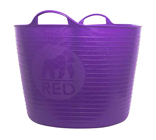 Decco Ltd Tubtrug Gartenkorb, flexibel, groß, 38 l 42 Litre violett