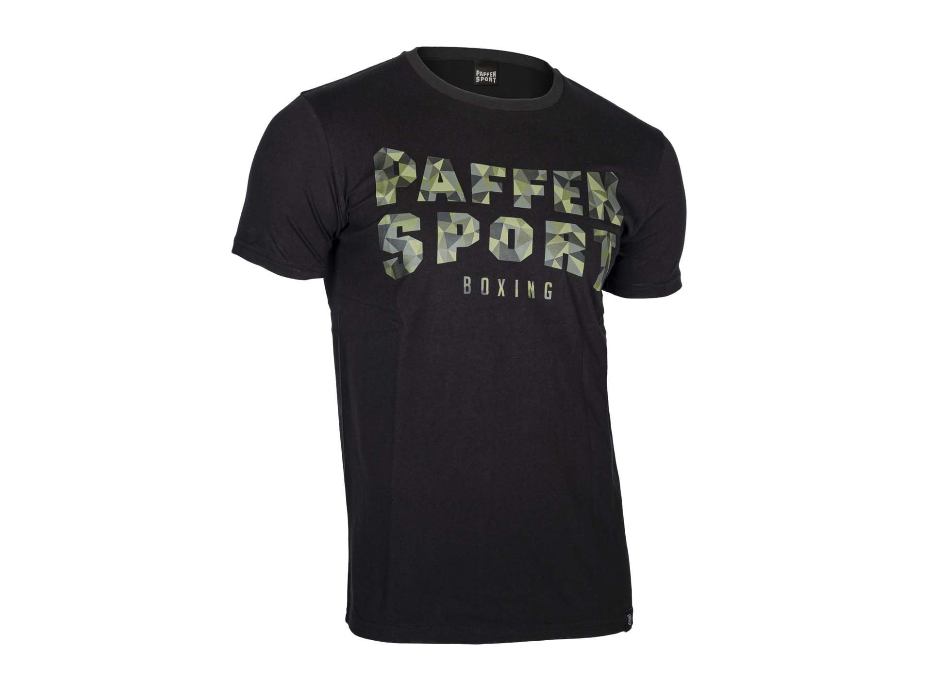 PAFFEN SPORT «CAMO Logo» Slim Fit T-Shirt, schwarz, GR. M