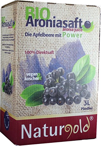 Bio Aroniasaft Direktsaft 3L Bag in Box 4x3L