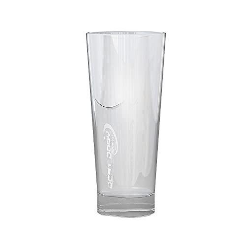 6er Set Best Body Nutriton Wasser-Gläser Trink Glas Trink-Becher aus Glas spülmaschinengeeignet (300 ml)