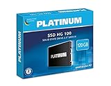 Platinum HG100 │2,5" interne SSD Festplatte│ 120 GB │ für Notebook, Laptop und PC, SATA III