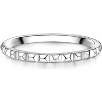 Glanzstücke München Damen-Ring gedreht Sterling Silber 925 - Stapelring für Frauen