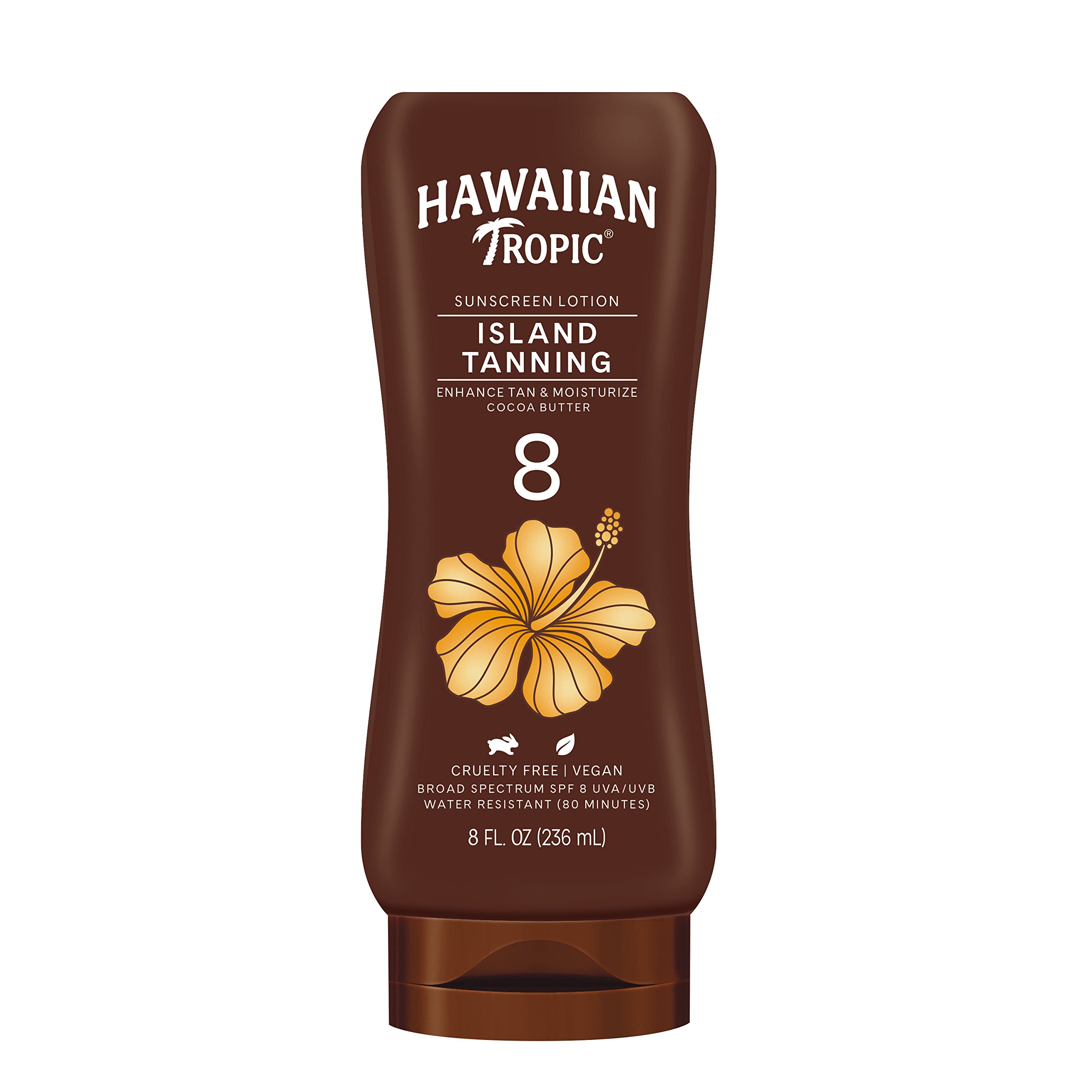 Hawaiian Tropic Tanning Lotion SPF # 8 235 ml