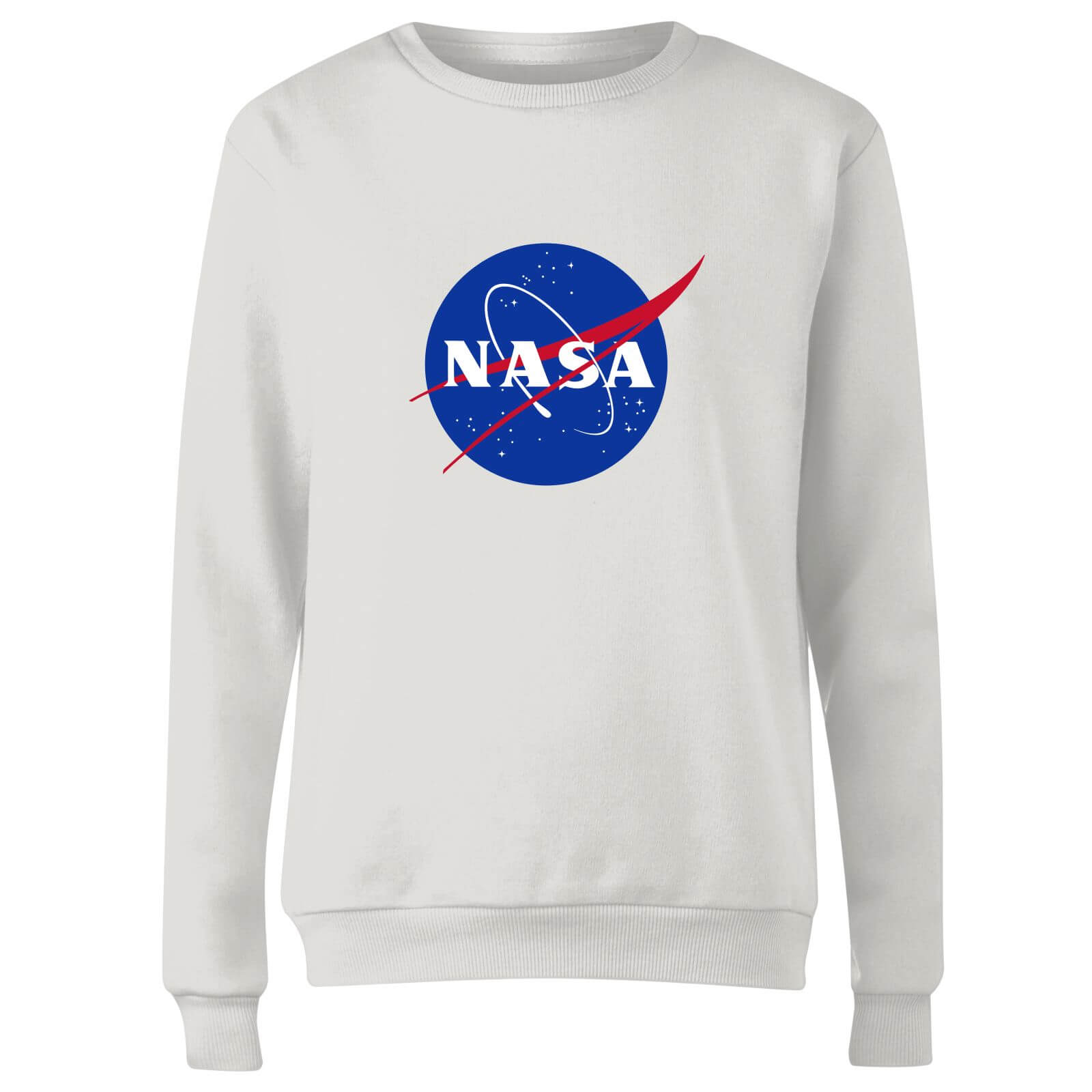 NASA Logo Insignia Damen Sweatshirt - Weiß - XXL 4