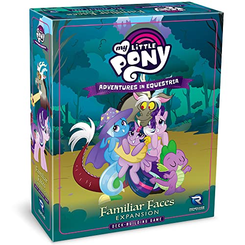 My Little Pony: Adventures in Equestria - Familiar Faces Expansion - Deck-Building Spiel, ab 14 Jahren, 1-4 Spieler, 45-90 Min
