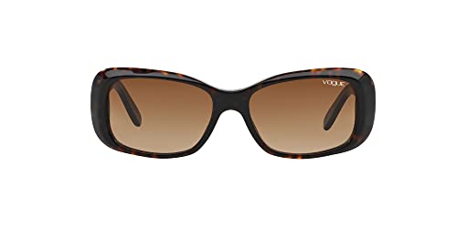 Vogue Eyewear Damen Vo2606s Sonnenbrille, Schwarz (Dark Havana W65613), One Size (Herstellergröße: 55)