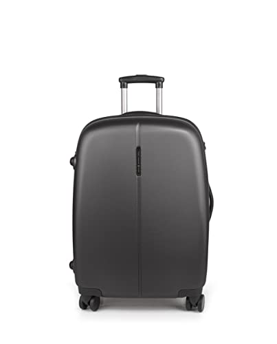 Gabol Paradise XP erweiterbarer Koffer mit 70 l Fassungsvermögen, grau, Koffer und Trolleys