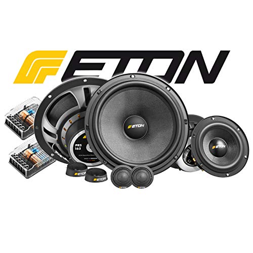 Eton PRS 165.3-16,5cm 3-Wege-Kompo-Lautsprechersystem - Lautsprecher mit 4 Ohm, 70 Watt RMS Nennleistung und Glasfaserpapiermembrane