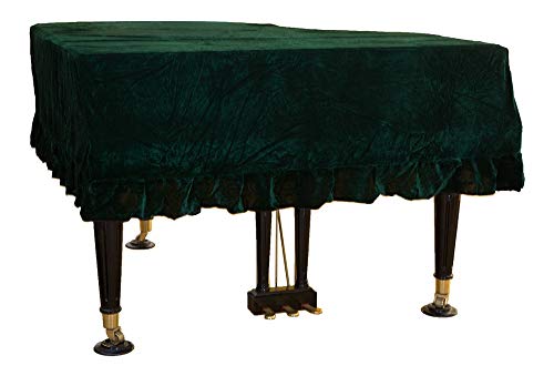Mitef Classic Pleuche Universal Modellgröße 230 Klavierabdeckung Dunkelgrün