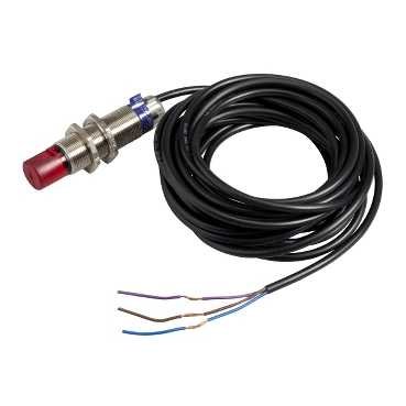Telemecanique PSN – Det 45 06 – Rauchmelder fotoelectrico 3 Fäden Edelstahl NPN-lateral 90 Kabel