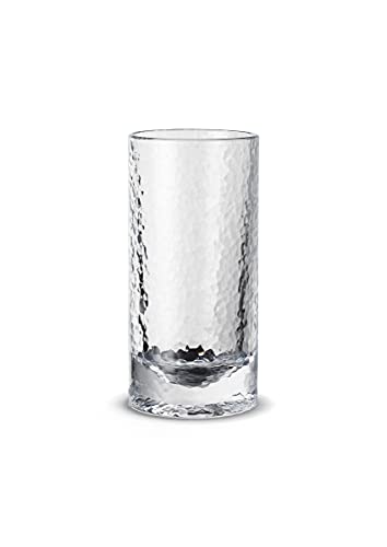 Holmegaard, Designer Longdrink-Glas im 2er Set aus maschinell gepresstes Glas in Klar, 32 cl