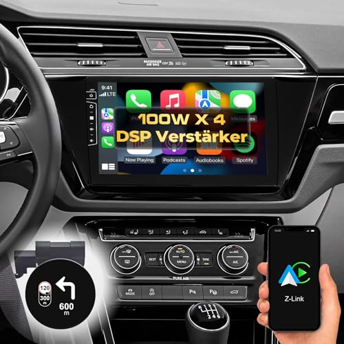 DYNAVIN Android Autoradio Navi Kompatibel für VW Touran ab 2015; mit 4 * 100W DSP Verstärker | DAB+ Radio; Kompatibel mit Wireless Carplay und Android Auto: D8-40 Premium Flex