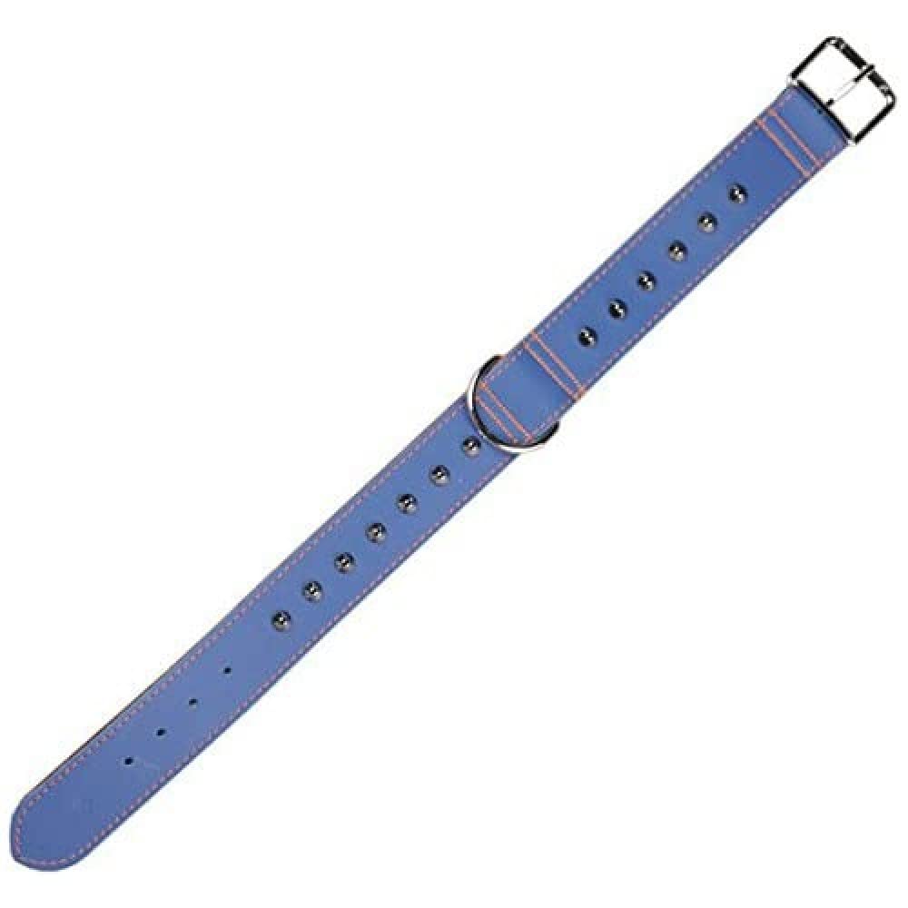 arppe 195414065120 Halskette Leder Futter Omega, blau und Karamell