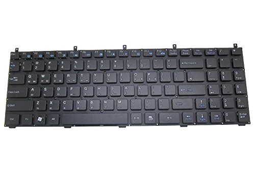 RTDpart Laptop Tastatur für CLEVO M9800 MP-08J43K0-430 6-80-M9800-113-1 Korea KR ohne Rahmen