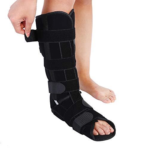 Knöchel Fuß Orthese, Für Plantarfasziitis und Achillessehnenentzündung, Adult Leg Fixation Protector Medizinische Knöchel Unterstützung Verstellbare Beinstütze Strap Knöchel (S/M/L)(M)