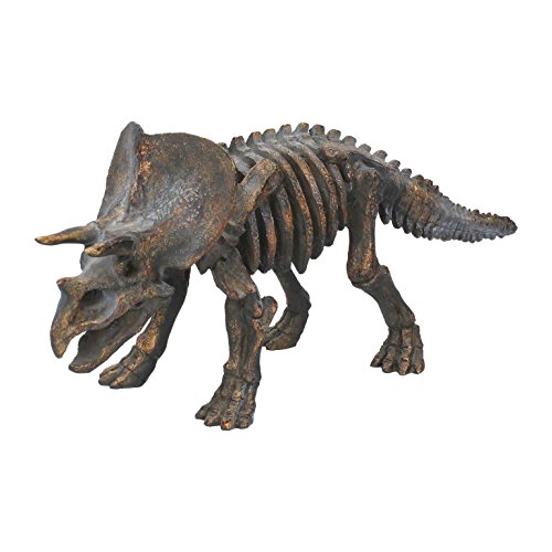 NN Dinosaurier Skelett Triceratops Figur Dekoration Deko Statue Raubsaurier Wildlife