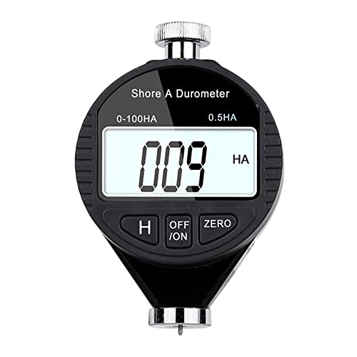 Maizoon Digitales Durometer mit LCD-Display, 0-100 HA, Shore A Härtetester, Reifenkunststoff, Gummi, Leder, NE10A