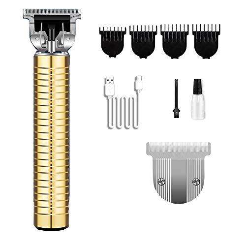 Funfob Elektrischer Pro für T- Schnurloser Trimmer Drahtloser Tragbarer Haar Set-Gold