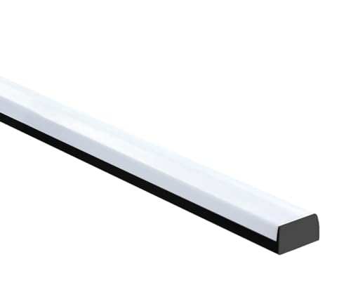 ENERGMiX 120 cm schwarze LED Unterbauleuchte Unterbaulampe LED Lichtleiste | 35W | 3720 Lumen | CCT 3000K/4000K/6500K
