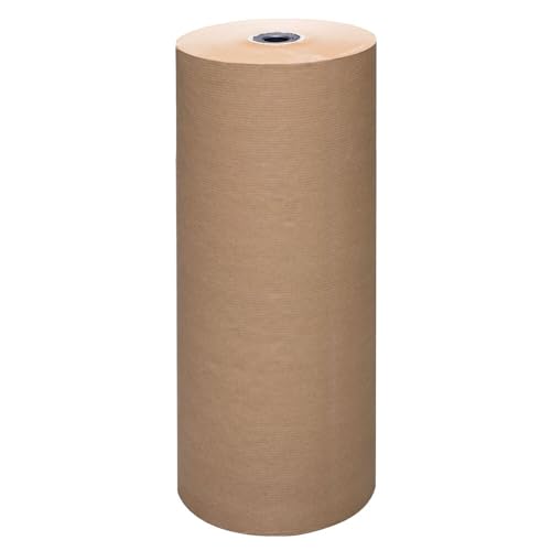 Packpapier Natronmischpapier Secarerollen braun Rollenbreite 100 cm Rollenlänge 333 m Ro.-Gewicht 27 kg, 27 Kilo