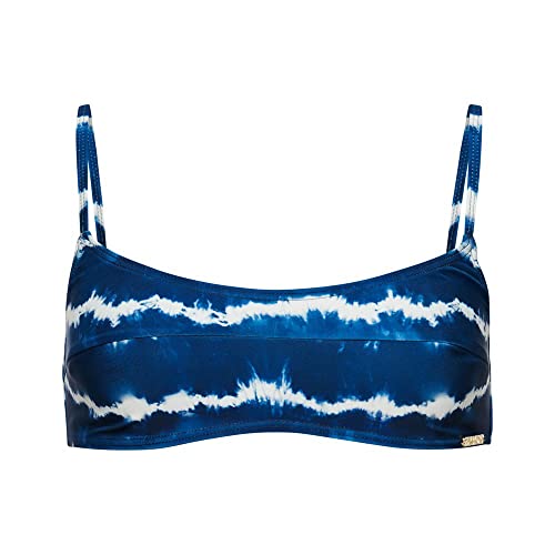 Superdry Code Tie Dye Bikini Top TIE DYE Navy - 10