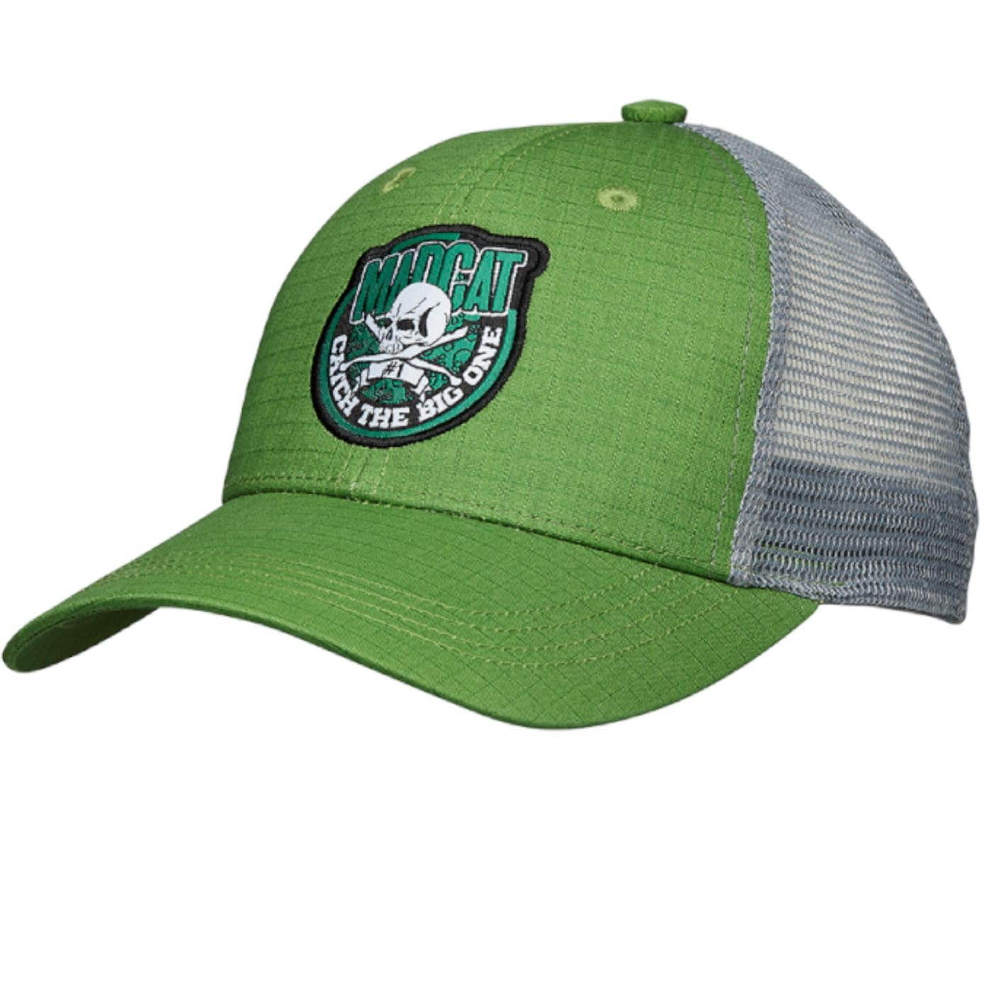 Madcat Baseball Cap - Angelcap, Cappy für Angler, Angelmütze zum Wallerangeln, Kopfbedeckung