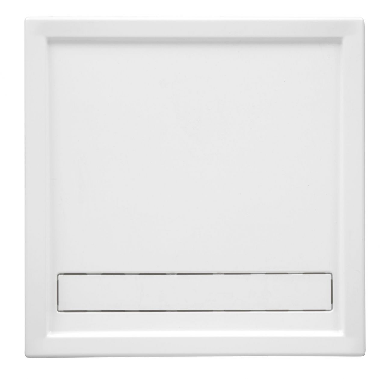 Ottofond Duschwanne Fashion Board 90 x 100 x 3 cm, weiß