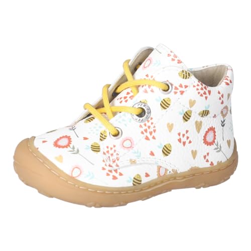 PEPINO Lauflernschuh Dots bianco (mittel)