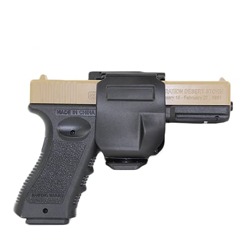 Gexgune Tactical Gun Belt Holster für Glock 17 22 23 Airsoft Pistolen-Taillenholster Linke und rechte Pistole Clip Bag Case Jagdzubehör