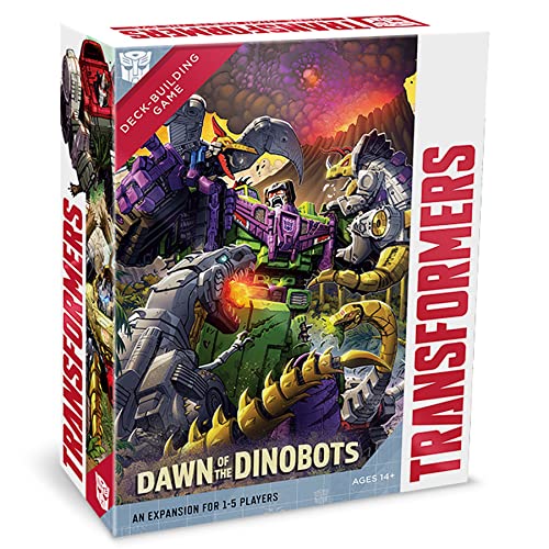 Transformers Deck-Building Game: Dawn of The Dinobots Expansion – ab 14 Jahren, 1-5 Spieler, 45-90 Minuten