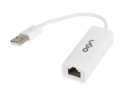 ADAPTADOR USB A LAN UGO USB 2.0CONECTOR RJ45 Plug and Play