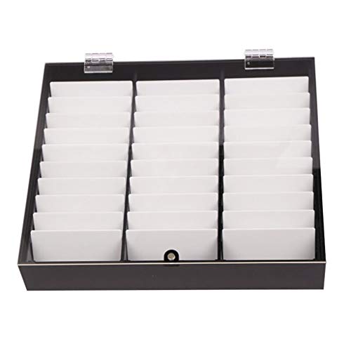 XINgjyxzk Aufbewahrungsbox für künstliche Nägel, 33 Fächer, Nagelkunst-Dekorationen, Behälter, leere Nagelspitzen, Aufbewahrungsbox für künstliche Nägel