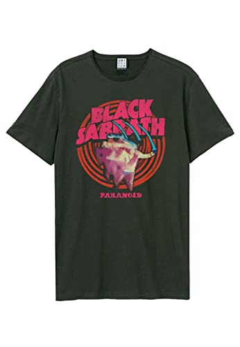 Black Sabbath Amplified Collection - Paranoid Männer T-Shirt Charcoal XXL
