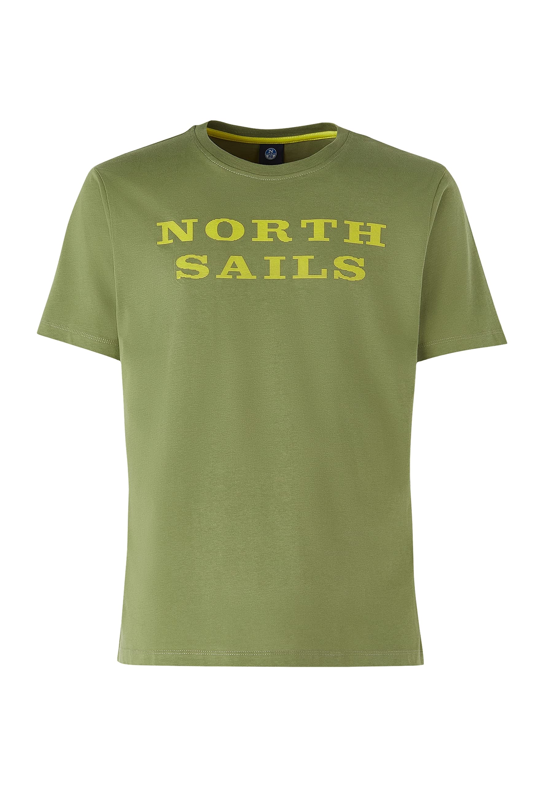 NORTH SAILS Herren S/S T-Shirt W/Graphic, Olive Green, XL