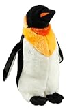 Animal Instincts Snow Mates Hundespielzeug Pedro Pinguin, quietschendes weiches Plüsch-Kauspielzeug – groß