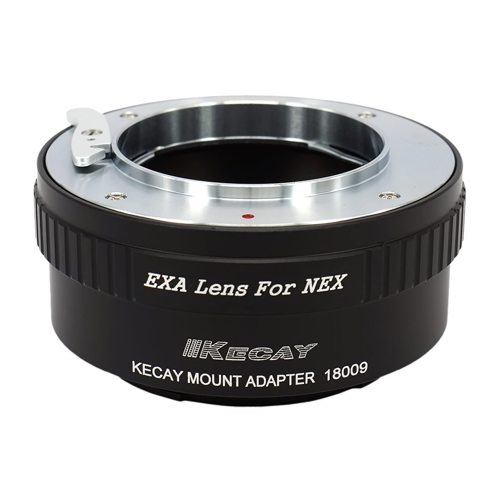KECAY Objektiv Adapterring Mount Converter: Kompatibel mit Exakta Objektivbajonett auf Sony NEX E-Mount Kamera NEX-3 NEX-5 NEX-5C NEX-5N NEX-5R NEX-6 NEX-7 NEX-F3 VG10 VG20 EXA-NEX