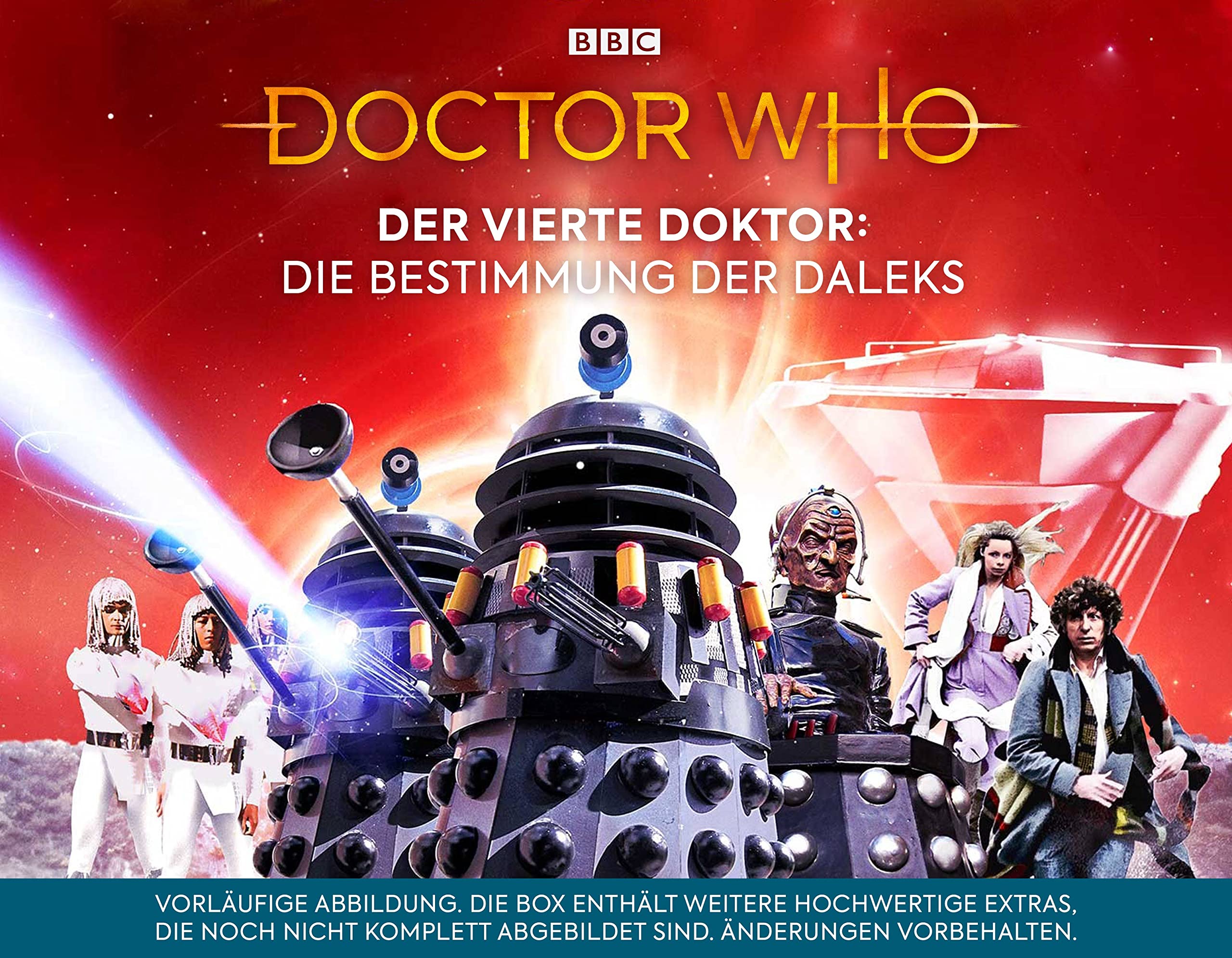 Doctor Who: Der Vierte Doktor - Die Bestimmung der Daleks (Limited Special Edition, DVD/BD Combi) - AMAZON exklusiv