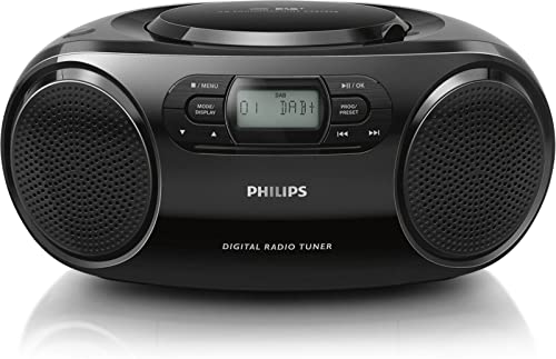 Philips AZB500 CD-Radio DAB+, UKW AUX, CD Schwarz