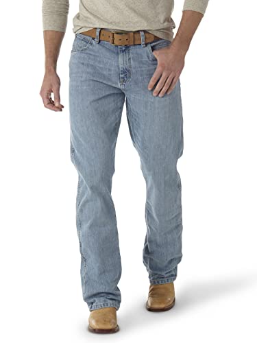 Wrangler Herren Retro Relaxed Fit Boot Cut Jeans - Blau - 34W / 32L