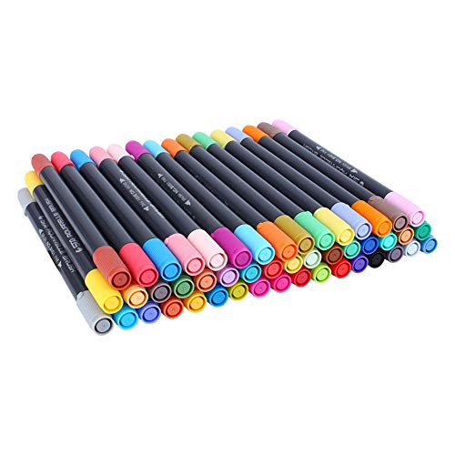 Dual Tip Brush Pens 48 Farben Marker Pens für Aquarell Karte machen Graffiti Art Sketch DIY
