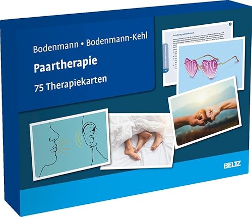 Paartherapie: 75 Therapiekarten. Mit 30-seitigem Booklet in hochwertiger Klappkassette, Kartenformat 16,5 x 24 cm (Beltz Therapiekarten)