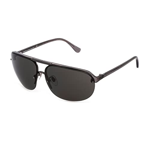 Lozza Herren Sl4260 Sonnenbrille, Grau (Semi Matt Dark Grey), One Size