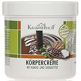 Kräuterhof 5er Vorteilspack Körpercreme mit Kakao- und Sheabutter, 5 Dosen a 250ml