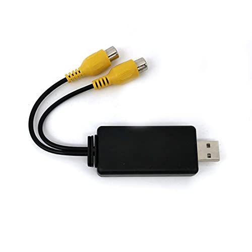 SKAA-66:USB RCA Adapter Video Adapter Interface geeignet für Android Autoradio von USB zu verbinden zu RCA-Monitor