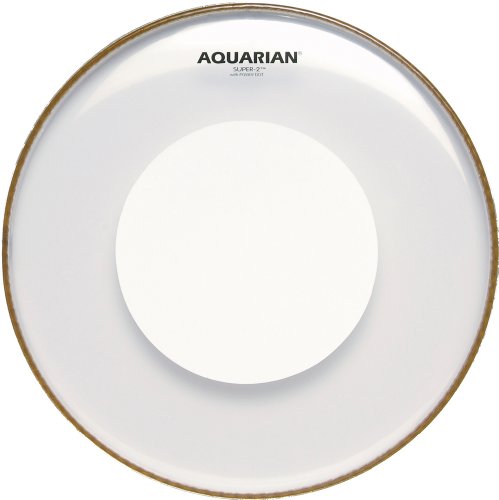 Aquarian Super2 41 cm (16 Zoll) Drumhead / Schlagzeugfell doppellagig mit Power Dot