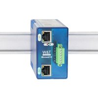 W&T Microwall IO, IP20, Kunststoff-Gehäuse, blau
