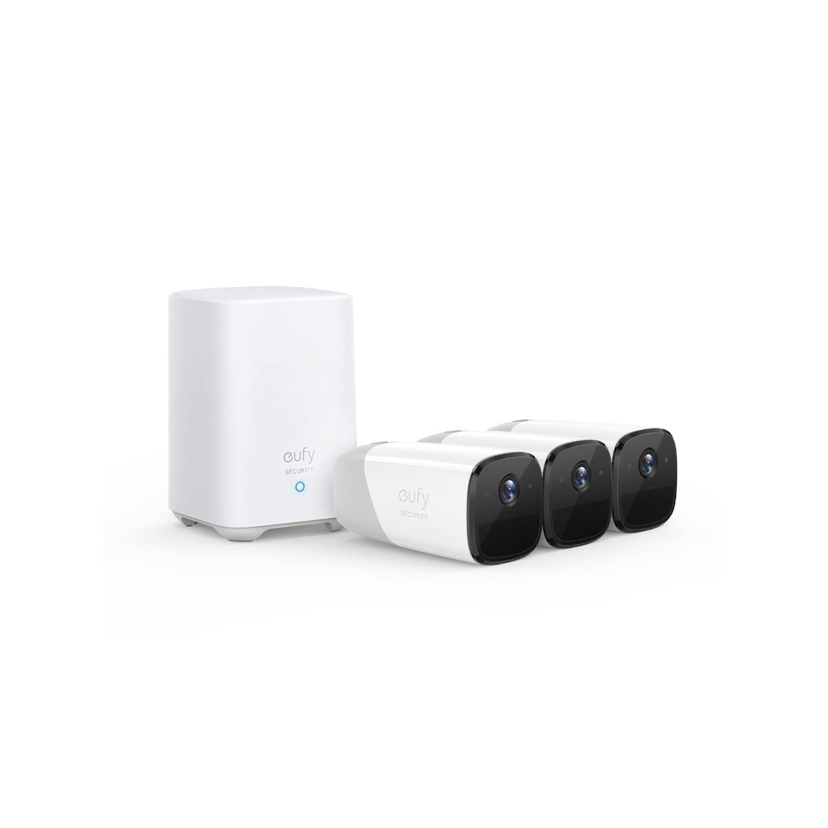 Eufy EufyCam 2 Pro 3+1kit T88523D2 IP-Funk-Überwachungs-Set mit 3 Kameras