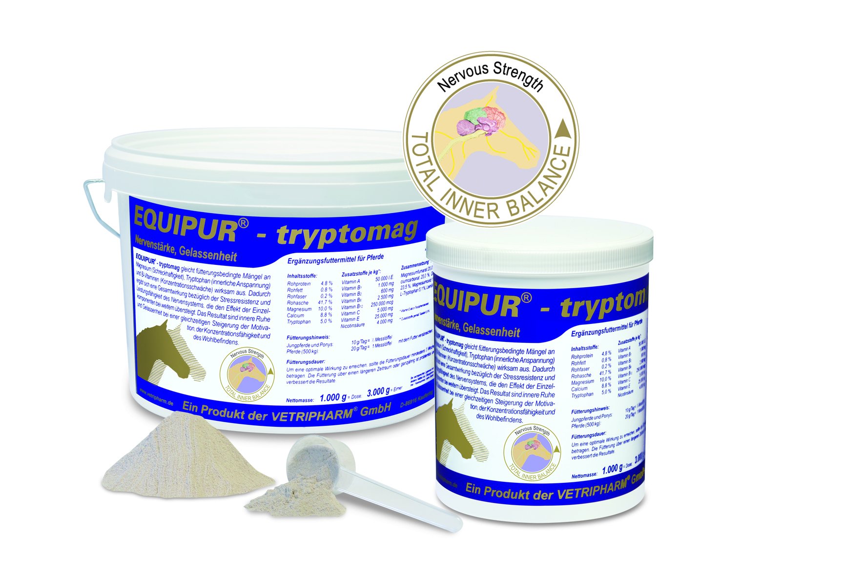 VETRIPHARM Equipur-tryptomag, Option:25 kg