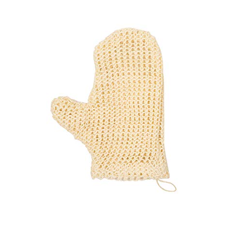 Linea-Handschuh, natürlich, efoliant und Peeling
