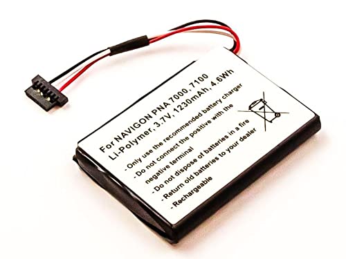 MicroBattery Battery for GPS 4.6Wh Li-Pol 3.7V 1230mAh, MBGPS0041 (4.6Wh Li-Pol 3.7V 1230mAh)